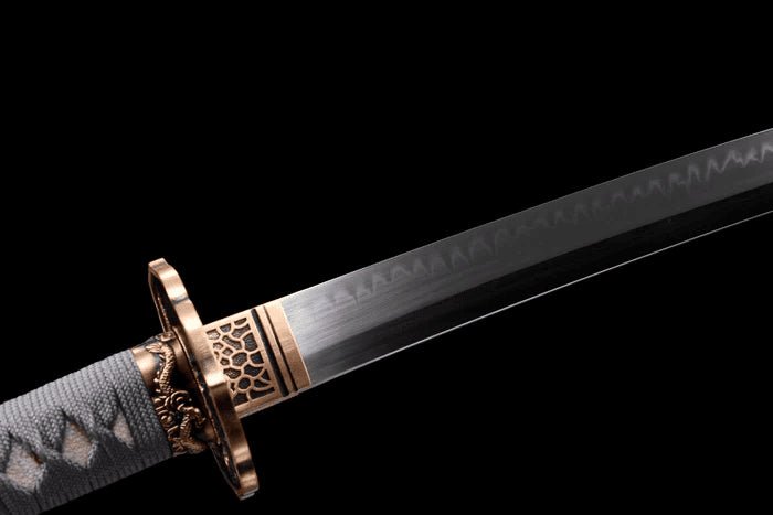 Wajima Katana (T10 Steel with Genuine Hamon)