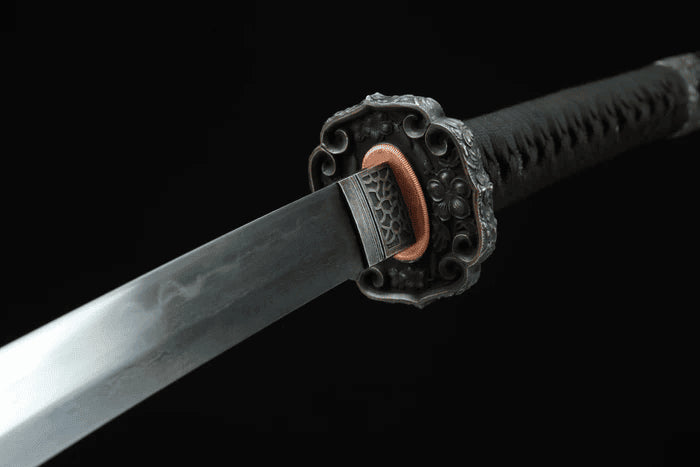 Katana Kaizu (Damascus Steel & Genuine Hamon)