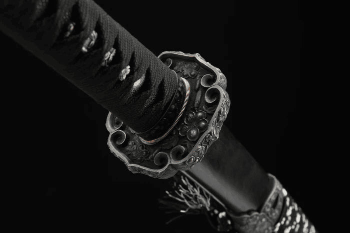 Katana Kaizu (Damascus Steel & Genuine Hamon)