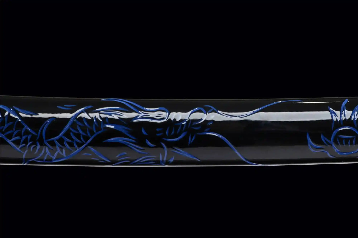 Blue Dragon King Katana (Blue T10 Steel)