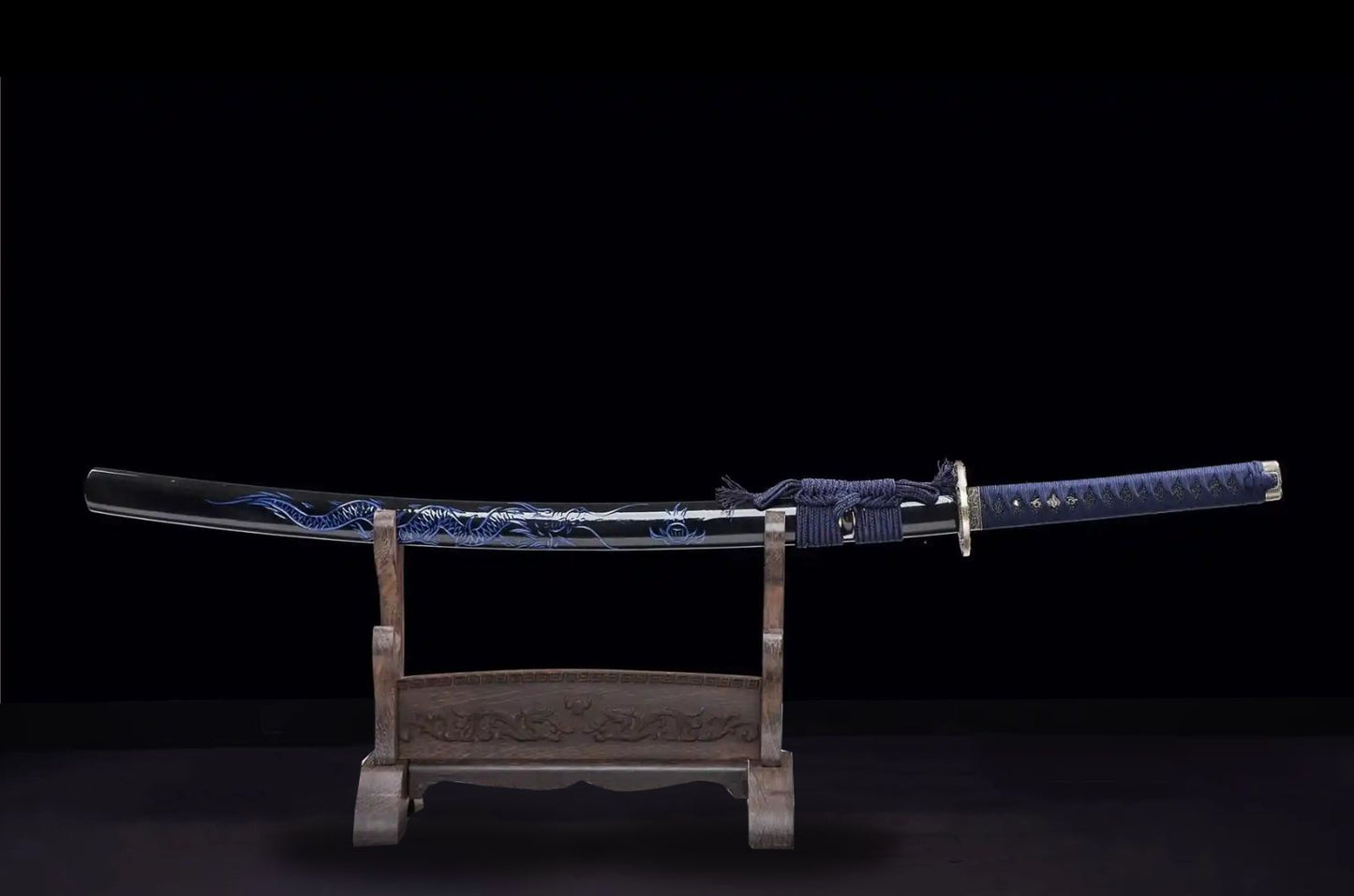 Blue Dragon King Katana (Blue T10 Steel)