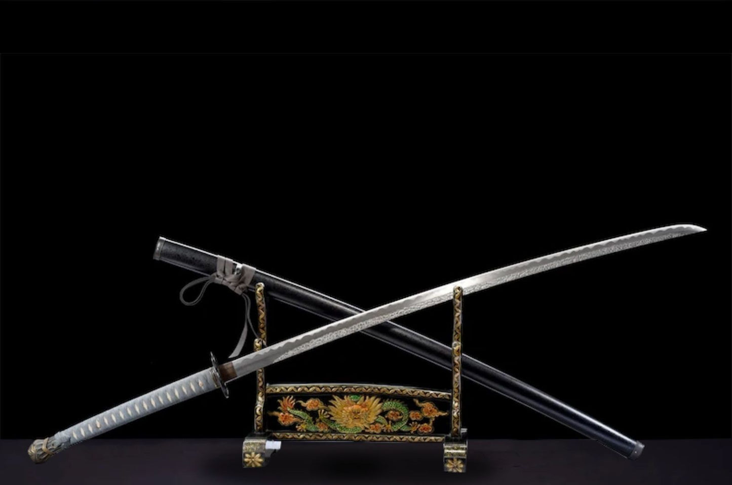 Katana Elden Ring (Damascus Steel & Authentic Hamon)