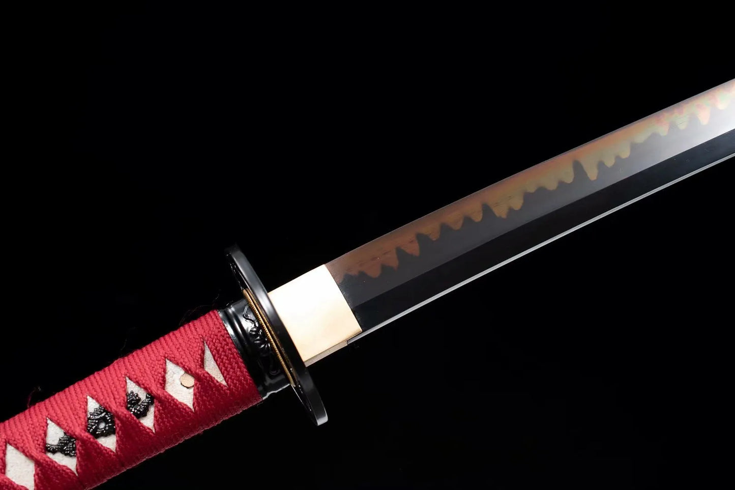 Katana Date (T10 Steel & Genuine Hamon & Ray Skin)