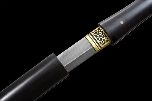 Tanto Shinkuro (Damascus Steel)