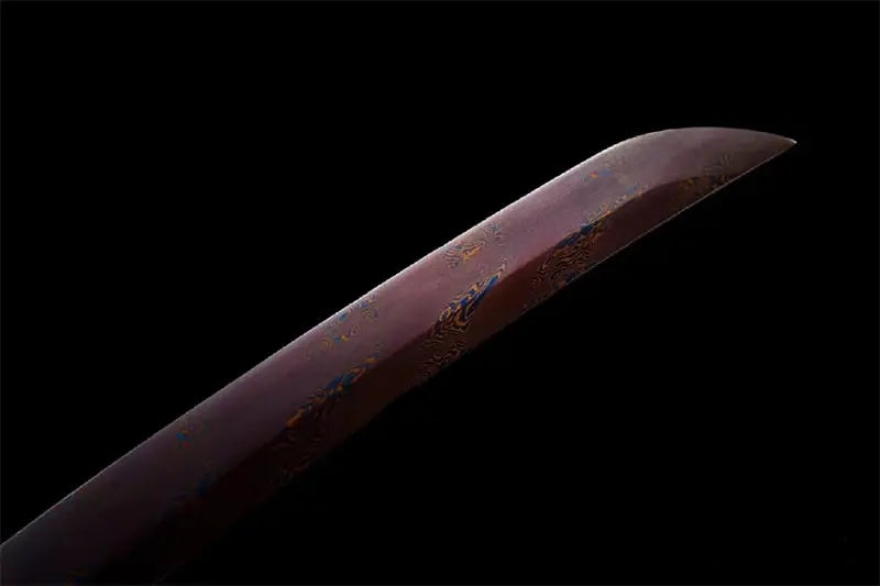 Tanto Sabae (Twisted Damascus Steel)