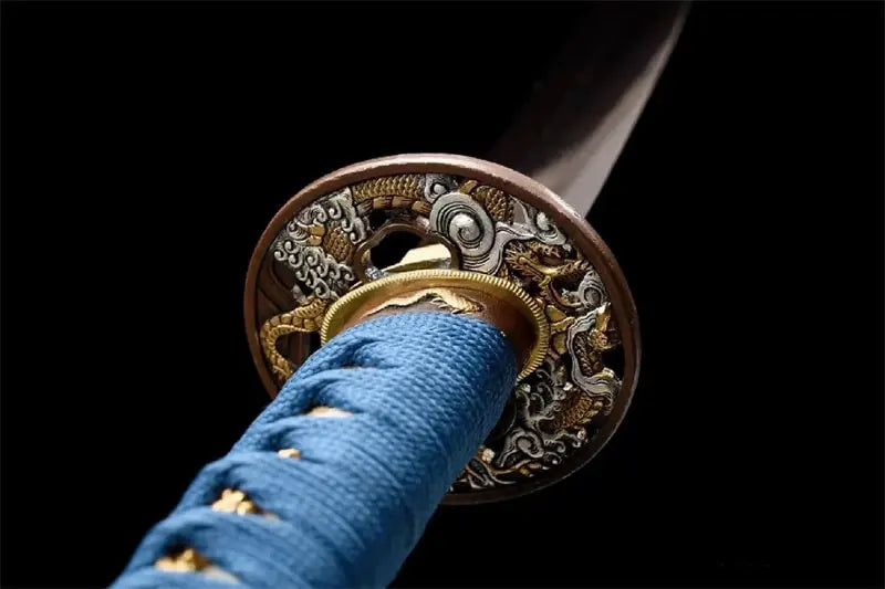 Tanto Sabae (Twisted Damascus Steel)