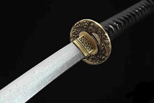 Katana Hashima (Damascus Steel)