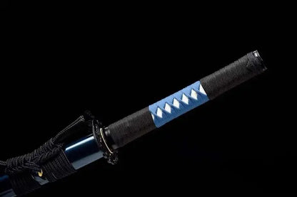 Mizuho Katana (T10 Steel, Mirror Polish & Genuine Hamon)
