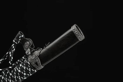 Katana Kaizu (Damascus Steel & Genuine Hamon)