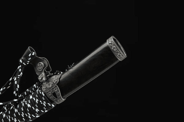 Katana Kaizu (Damascus Steel & Genuine Hamon)