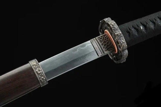 Katana Kaizu (Damascus Steel & Genuine Hamon)