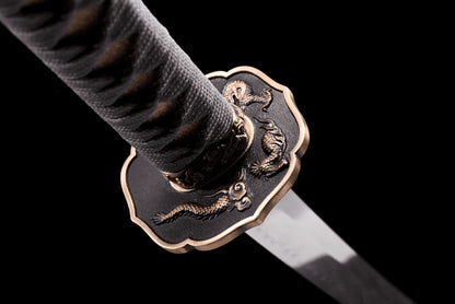 Wajima Katana (T10 Steel with Genuine Hamon)