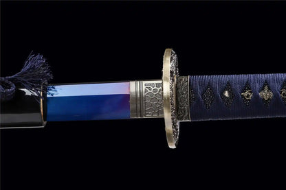 Blue Dragon King Katana (Blue T10 Steel)