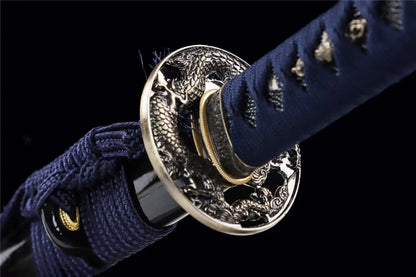 Blue Dragon King Katana (Blue T10 Steel)