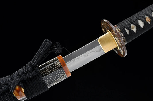 Katana Furano (T10 Steel & Genuine “Flame” Hamon)