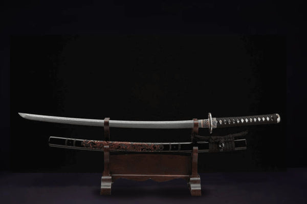 Katana Hashima (Damascus Steel)