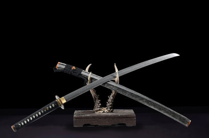 Katana Furano (T10 Steel & Genuine “Flame” Hamon)