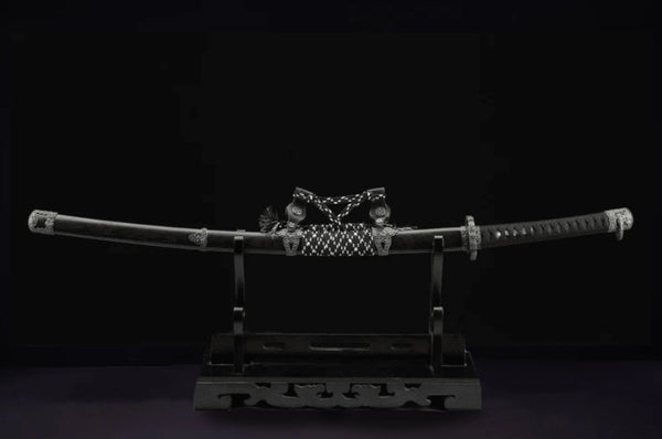 Katana Kaizu (Damascus Steel & Genuine Hamon)