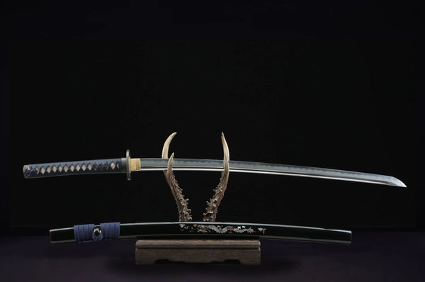 Katana Ishikari (Damascus Steel & Genuine Hamon)