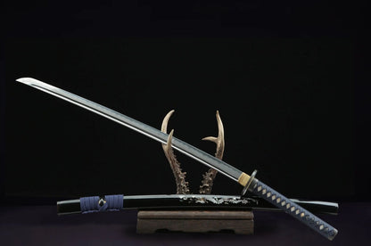 Katana Ishikari (Damascus Steel & Genuine Hamon)
