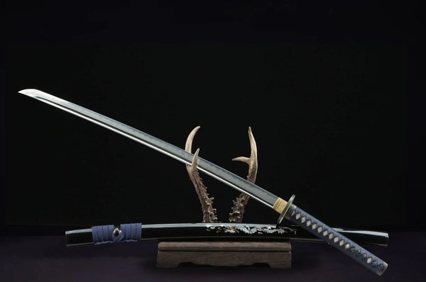 Katana Ishikari (Damascus Steel & Genuine Hamon)