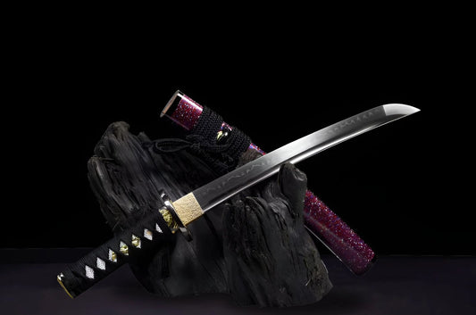 Tanto Murasaki no Hōzuki (T10 Steel)