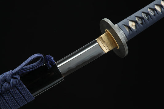 Katana Ishikari (Damascus Steel & Genuine Hamon)
