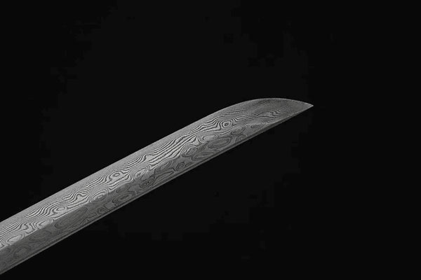 Katana Hashima (Damascus Steel)