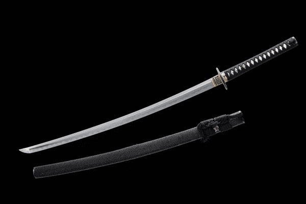 Katana Kiryu (T10 Damascus Steel & Genuine Hamon)