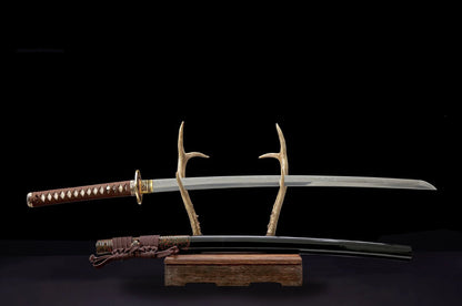 Katana Shinshiro (T10 Steel, Real Hamon and Ray Skin)