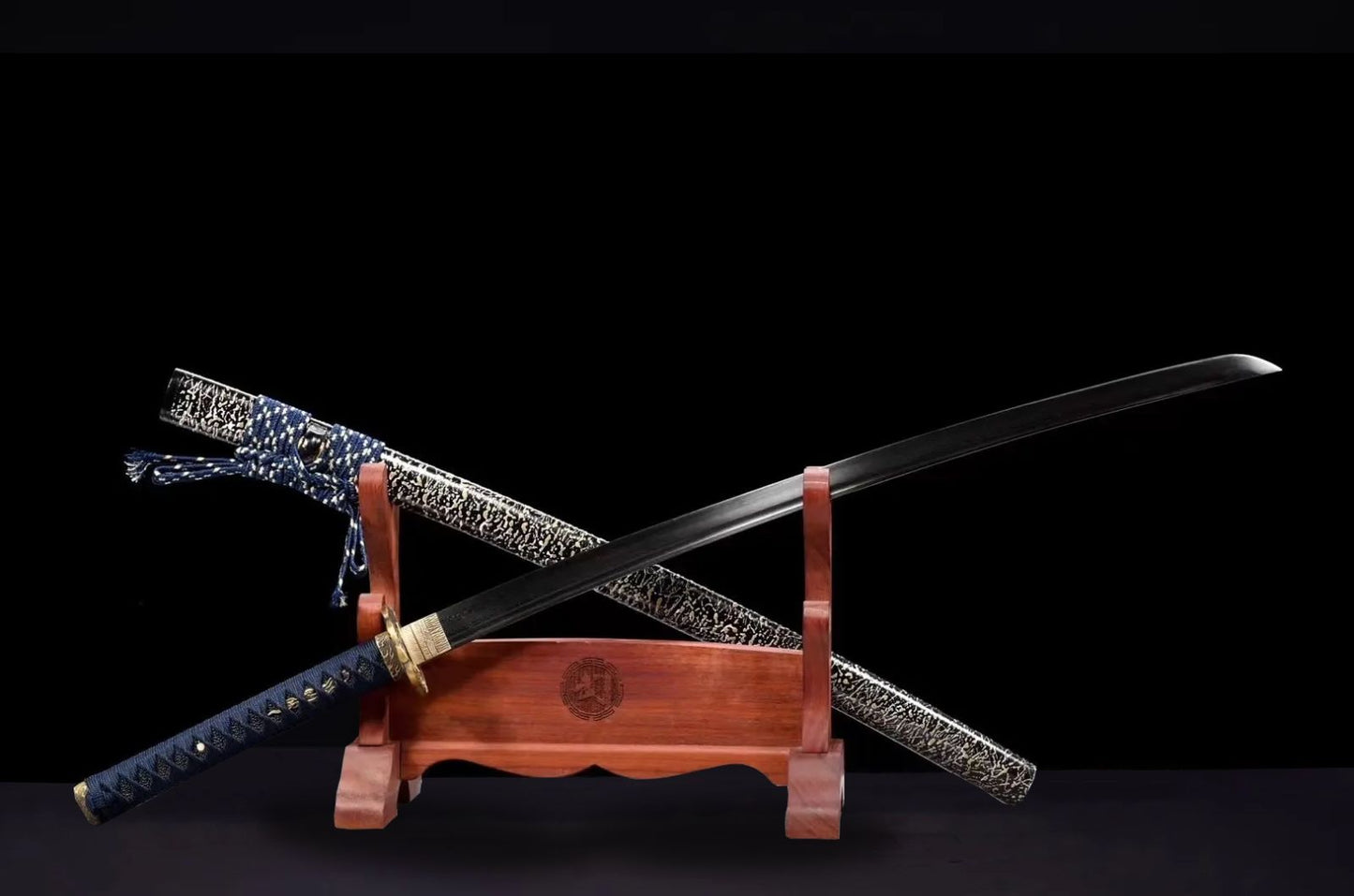 Uto Katana (Damascus Steel)