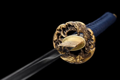 Uto Katana (Damascus Steel)