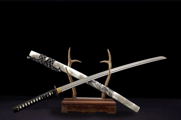 Mutsu Katana (1060 Carbon Steel with Genuine Hamon)