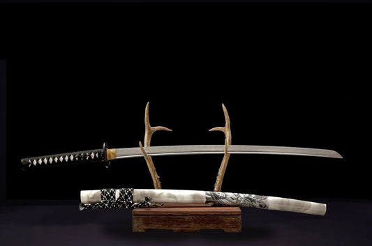 Mutsu Katana (1060 Carbon Steel with Genuine Hamon)