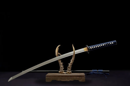 Sakura Katana (Damascus Steel & Genuine Ray Skin)