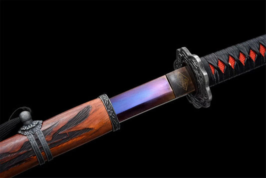 Sekiro Katana – Deadly Purple Blade (Purple T10 Steel)