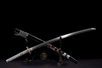 Wajima Katana (T10 Steel with Genuine Hamon)