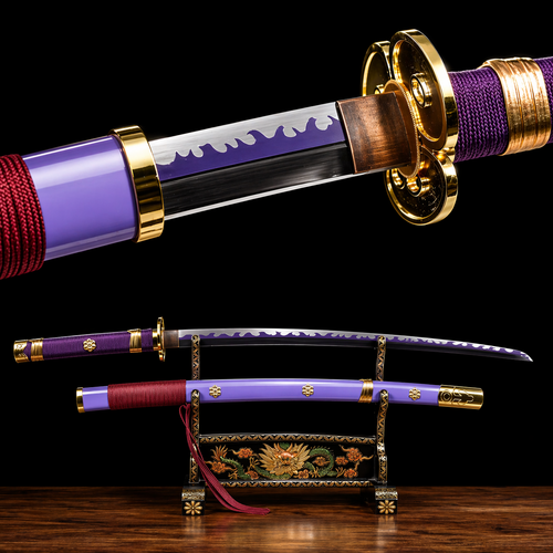 Katana Enma Zoro One Piece (Blunt 1060 Carbon Steel)