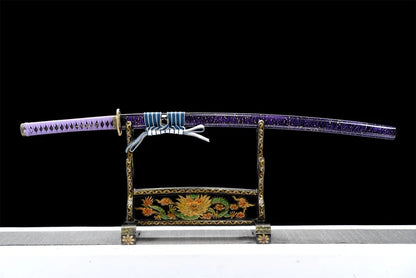 Katana Hakodate (Damascus Steel & Hamon)