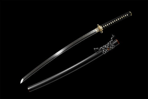 Kuji Katana (T10 Steel, Genuine Hamon & Ray Skin)