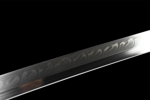 Kuji Katana (T10 Steel, Genuine Hamon & Ray Skin)