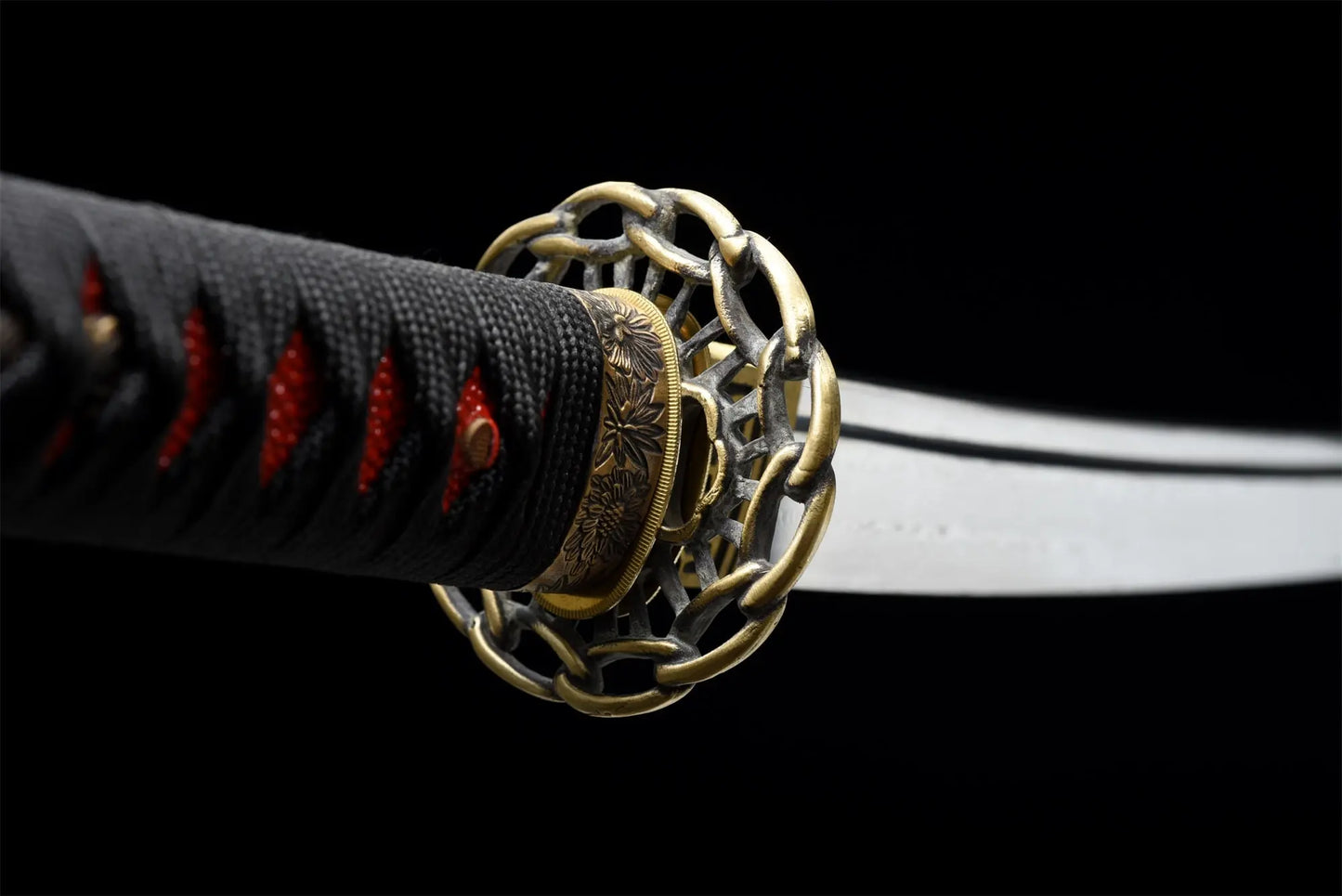 Maizuru Wakizashi (Damascus steel)