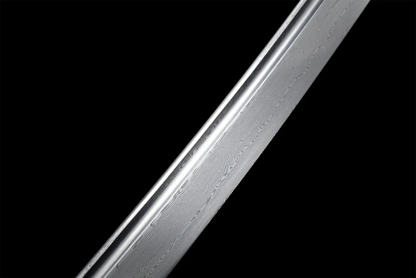 Maizuru Wakizashi (Damascus steel)