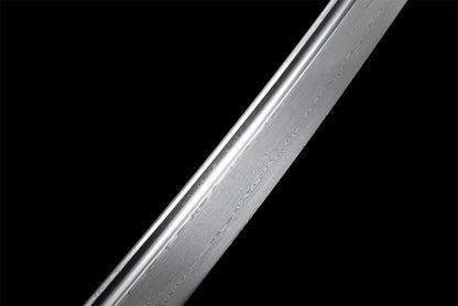 Maizuru Wakizashi (Damascus steel)