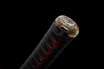 Maizuru Wakizashi (Damascus steel)
