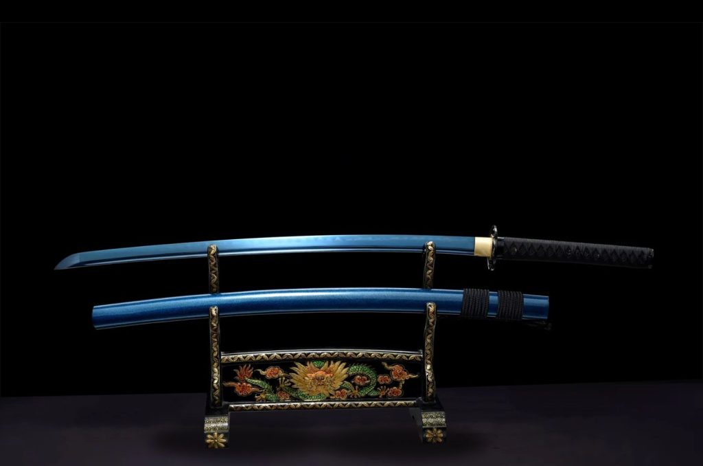 Abyss Katana (1095 Carbon Steel with Genuine Hamon)