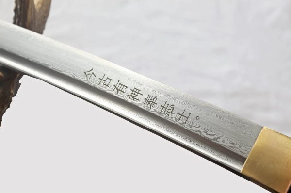 Katana Kill Bill (Acier Damas & Véritable Peau de Raie)