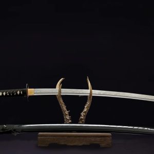 Kill Bill Katana (Damascus Steel & Genuine Ray Skin)