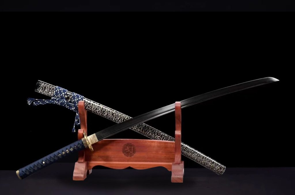 Uto Katana (Damascus Steel)