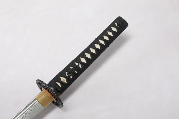 Katana Kill Bill (Acier Damas & Véritable Peau de Raie)